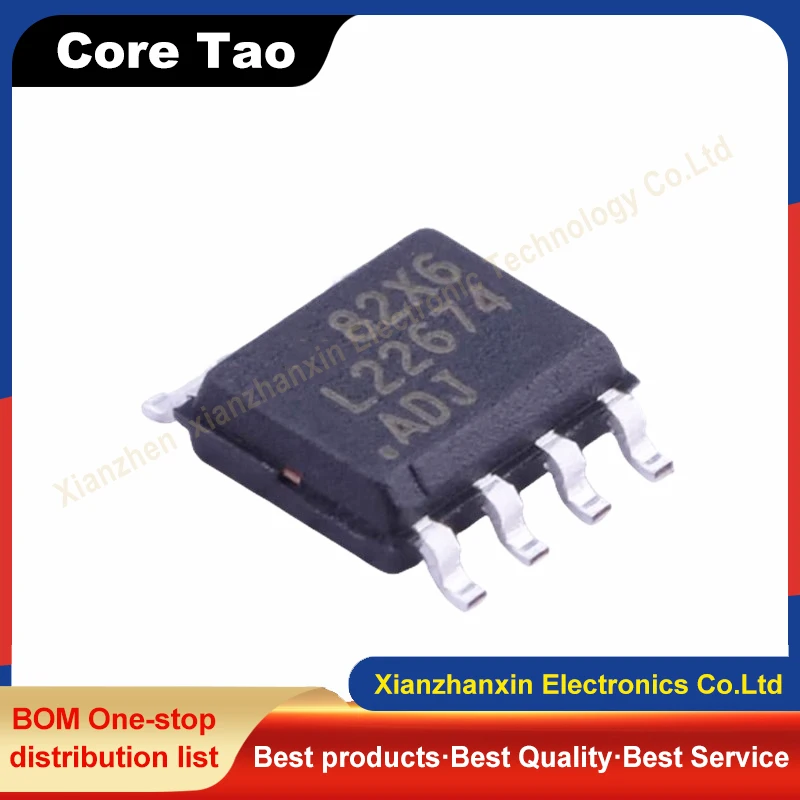 1 Stks/partij LM22674MRX-ADJ L22674adj Sop8 DC-DC Power Chip In Voorraad