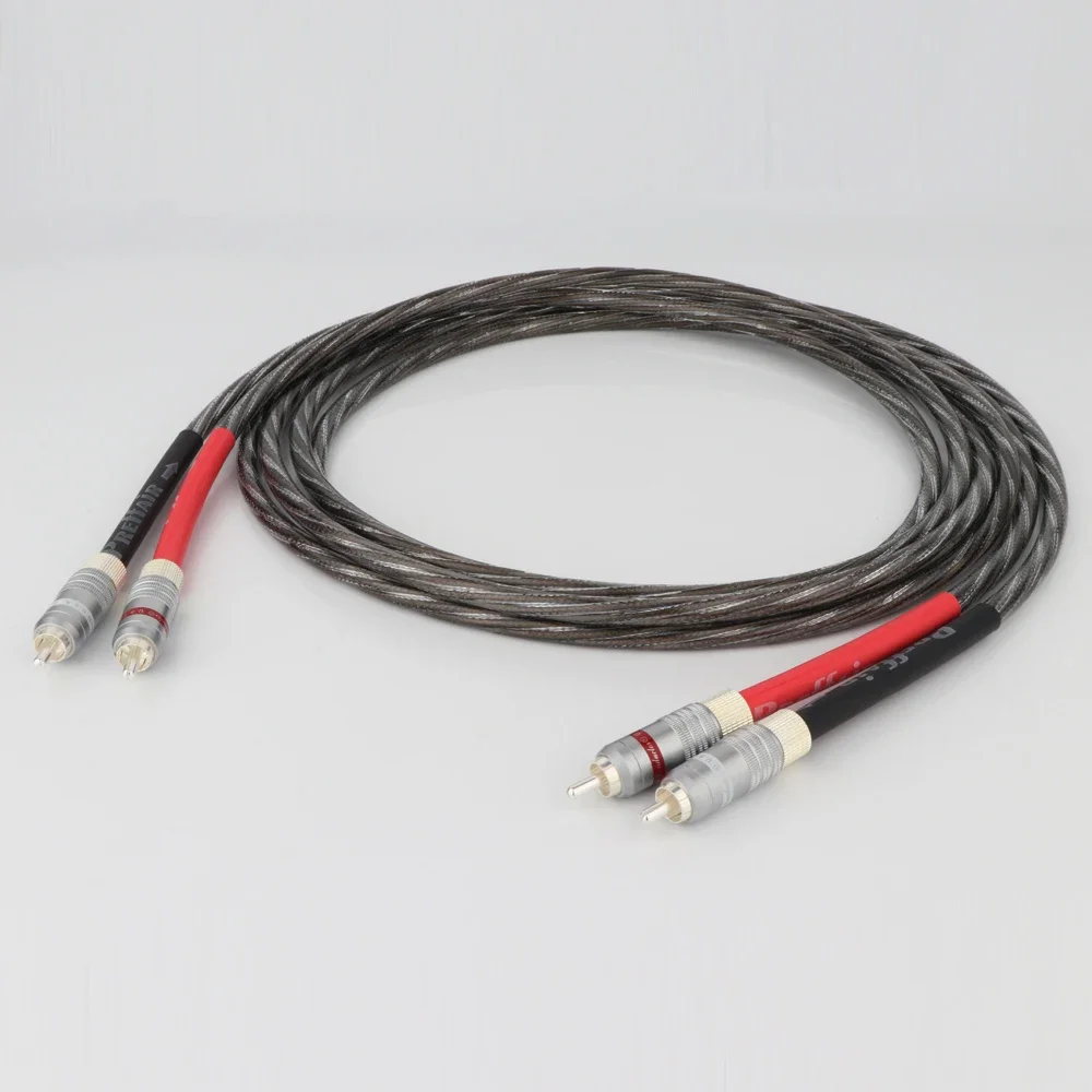 

Посеребренный соединительный кабель RCA RCA-RCA Аудио Аналоговые телефонные провода для усилителя компакт-дисков