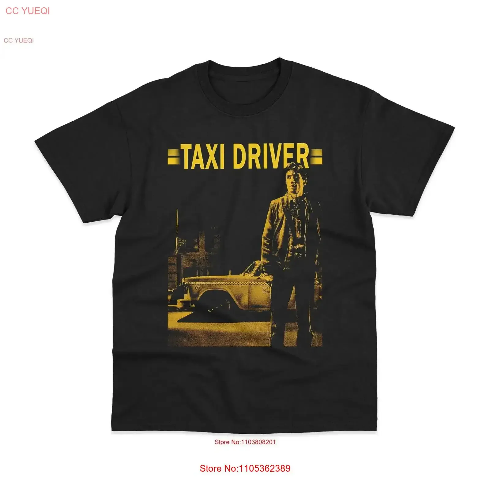 Camiseta Taxi Driver 1976, estilo vintage, retro de los años 70, unisex, lavada, para uso diario, streetwear, transpirable y elástica.