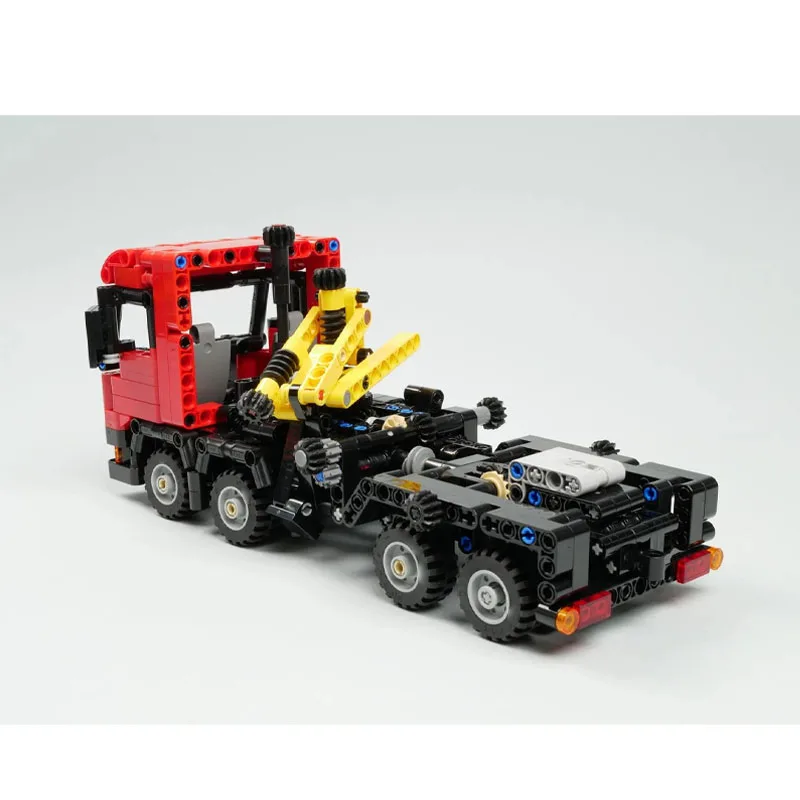 

MOC-101989 New Mini Crane Truck Building Block Model 675 Parts Creative Boys Children's Birthday Christmas New Year Toy Gift