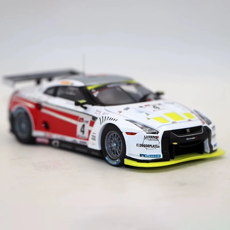 

Ebbro 1/43 Scale GT-R GT1 2010 Alloy Simulation Car Model Static Collection Decorated Holiday Gifts Toys Souvenir Gift