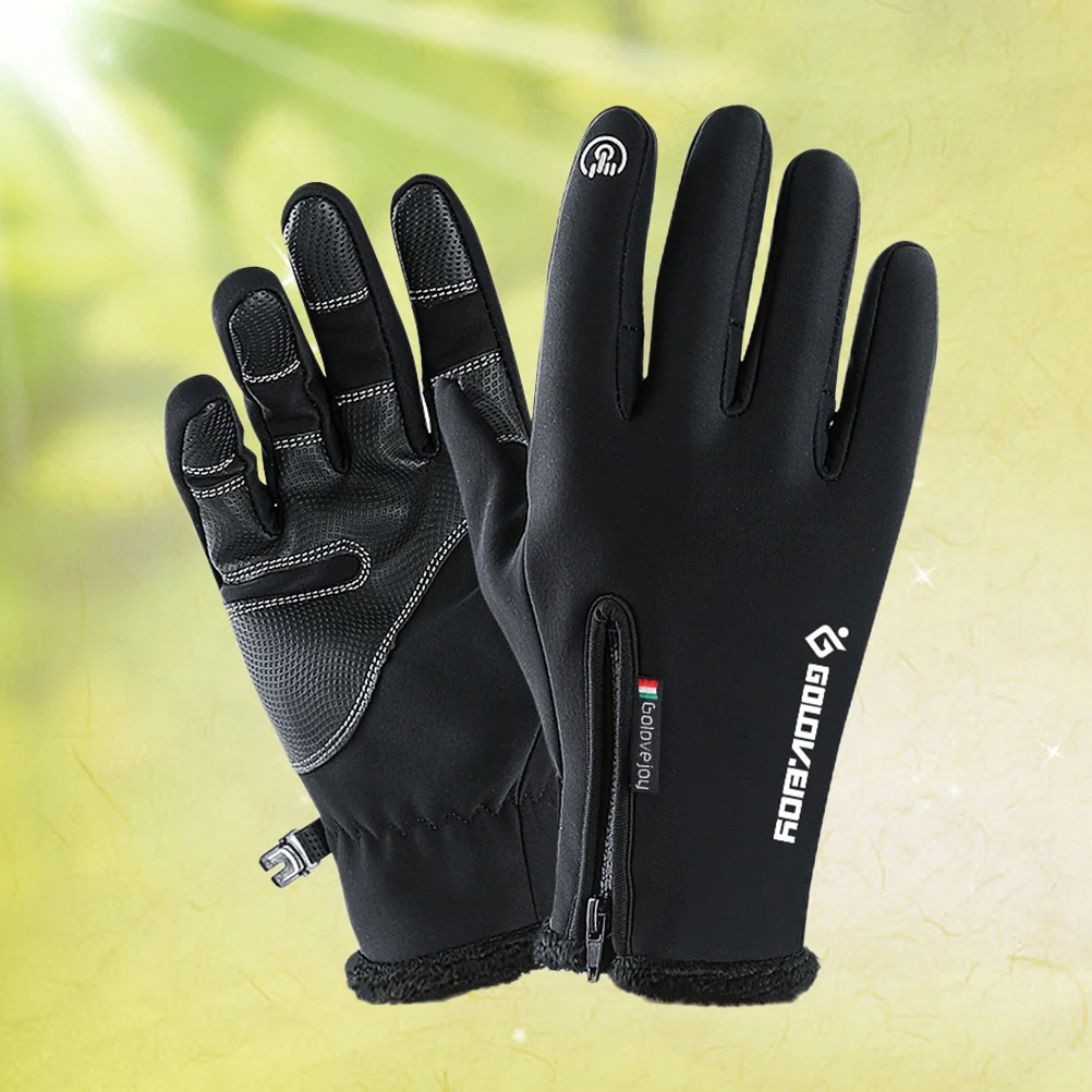 Manoplas Guantes de ciclismo al aire libre Deportes Impermeable Cálido Correr Hombres y mujeres Pantalla táctil