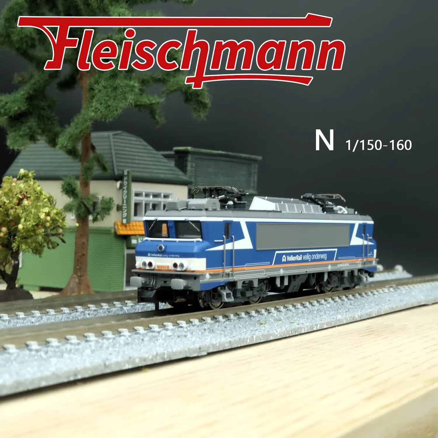 

FLEISCHMANN N Scale 1/160 Train Model 1710 Type Electric Train 7560055/7570055 DC/digital Sound Effects Toy Train Boys Gift