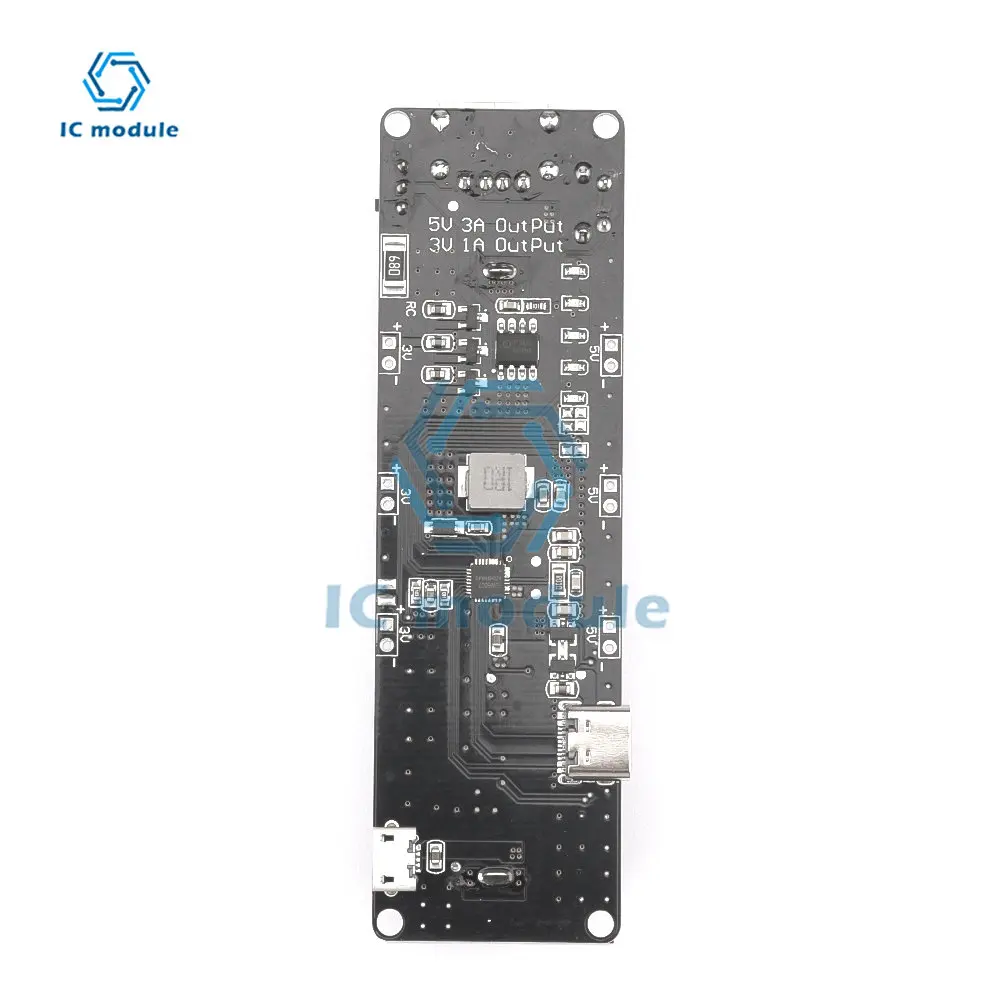 WEMOS 18650 Battery Holder ESP32 18650 Lithium Battery Expansion Board V3 Mobile Power Expansion Board SMD 2A/3V 1A Output