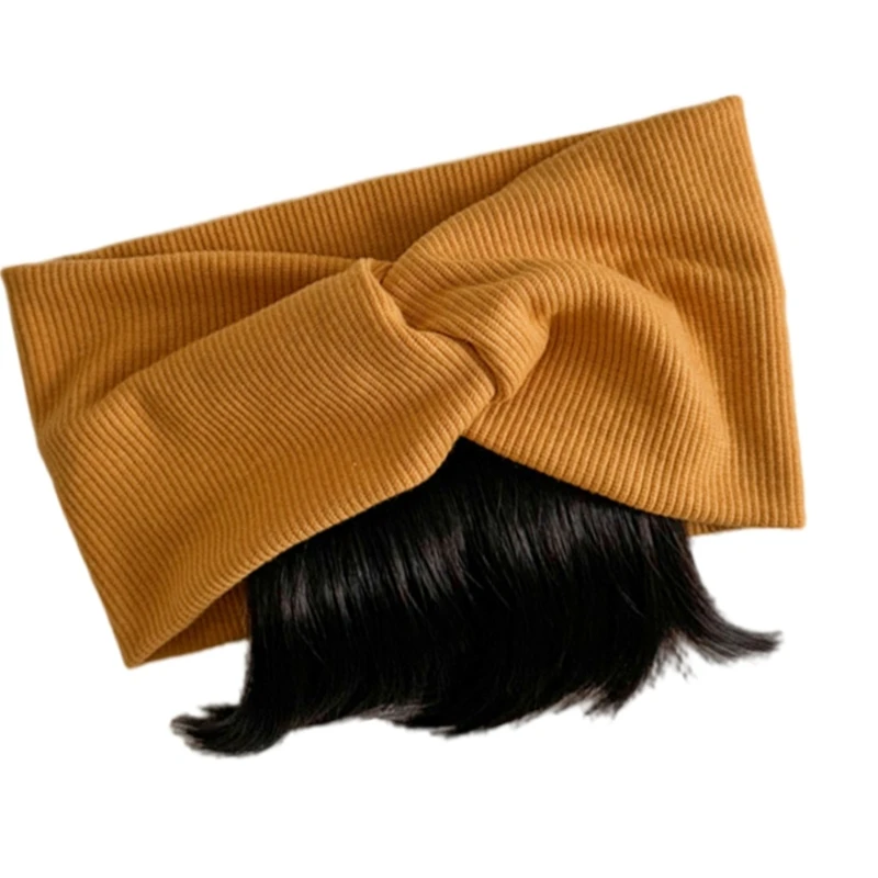 Y1UB Schleife, Perücke, Haarteil, Hariband, elastische Kopfbedeckung, Schleife, Stirnband, Requisiten