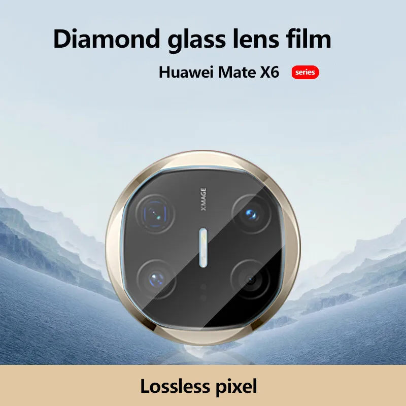 HD Camera Protection Glass Film For Huawei Mate X6 X5 X3 5G 3D Full Curved Camera Lens