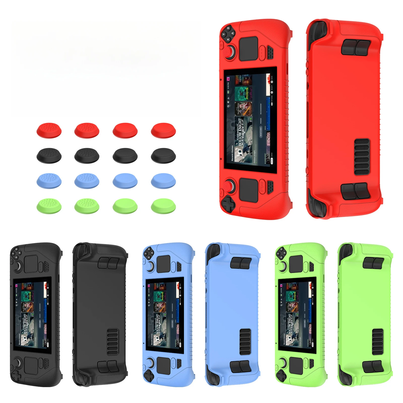 

Protective Case For Steam Deck Case TPU Soft Cover Protector Shock-Absorption Non-Slip and Anti-Scratch Design