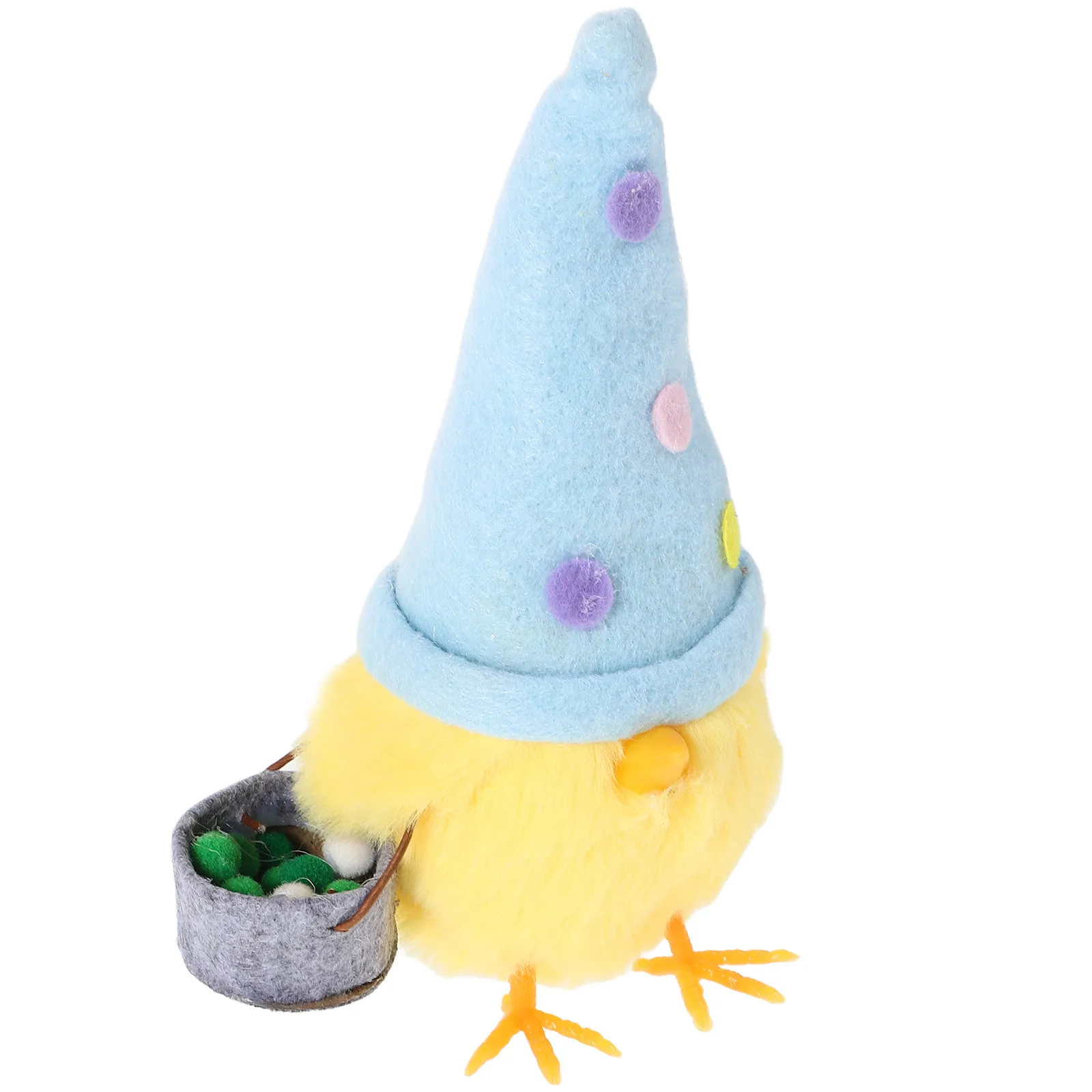 Cute Mini Chicken Easter Decor for Table Centerpiece Party Favors Photo Booth Props Spring Festive Home Office Display Soft