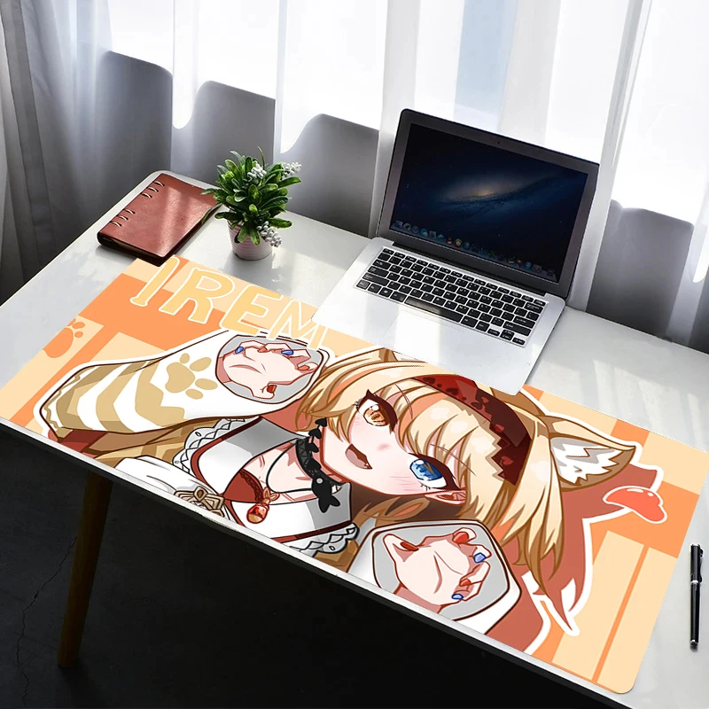 Mouse Pad Office PC Gaming Accessories Keyboard Pad B-black Survival Eternal Return Anime Rubber Mousepad Laptop Desk Mouse Mat