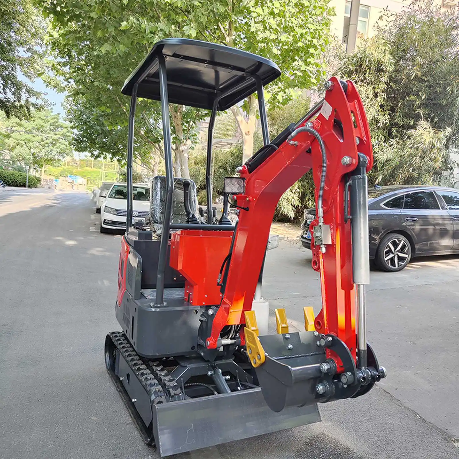 Mini excavadora de motor Kubota, personalizada, China, 1,5 toneladas, precios