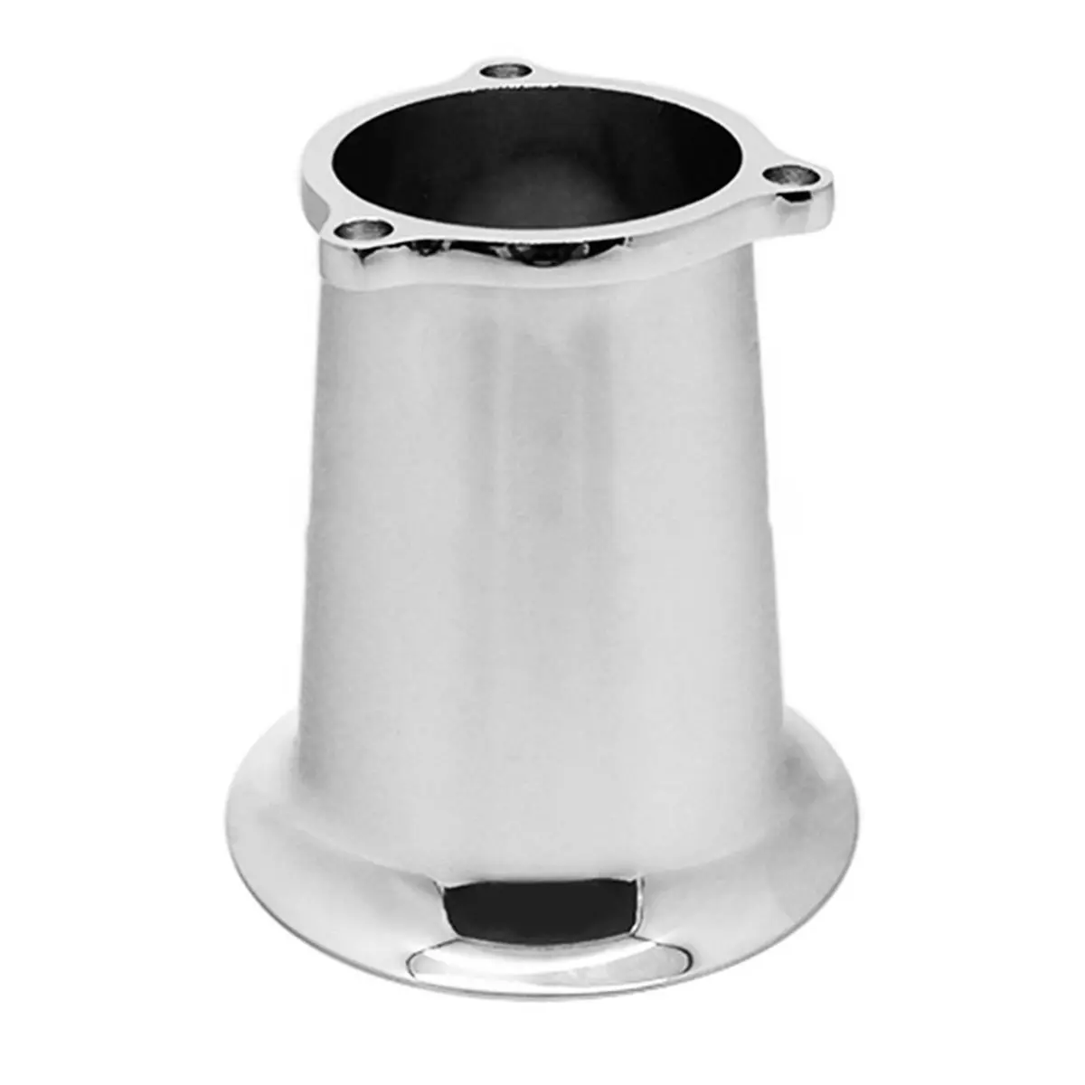 Compatible Air Filter Interface Cup Horn Velocity Stack Billet Aluminum Velocity Stack for Chrome Cv Carburetor