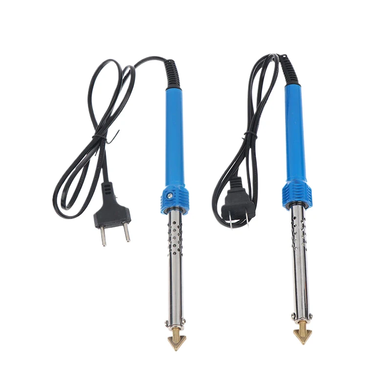

【L】Portable 80W Car Plastic Welding Hot Iron Stand And Wire Brush Repair Kit Repair