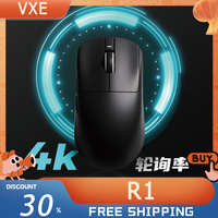 VXE R1 Mouse Pro Max Dragonfly Nearlink Bluetooth 2.4G Wireless Gaming Mouse Lightweight Paw3395 500mah For Pc Accessories Gifts