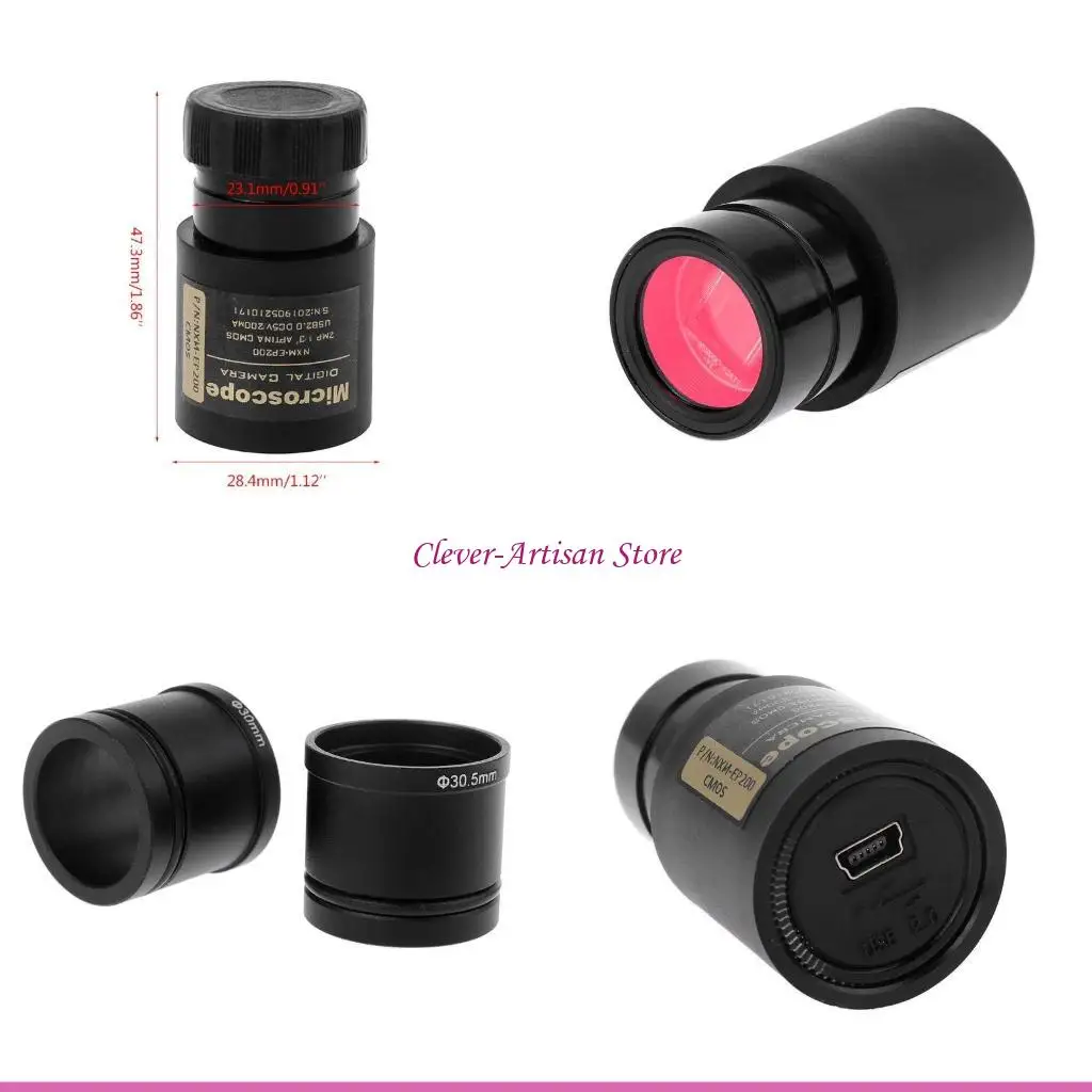 

E06B for HD CMOS 2.0MP USB Electronic Eyepiece Microscope Camera Mounting