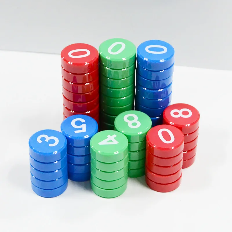 30MM Colorful Magnetic Dots Round Magnets Whiteboard Blackboard Magnets Office Teaching Magnetic Pins Wholesale