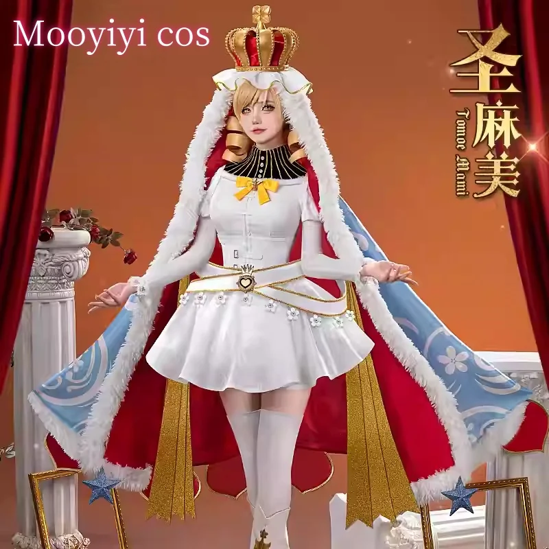 

Новинка 2025 года, костюм для косплея Tomoe Mami, Хэллоуин, Рождество, ролевая вечеринка, сексуальный костюм в стиле комиксов, плащ, юбка, женское платье В НАЛИЧИИ