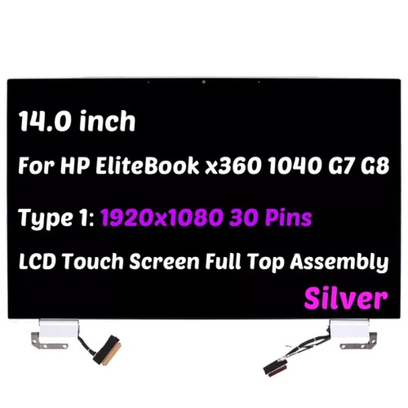 

A++for HP EliteBook x360 1040 G7 G8 M16038-001 LCD Display Touch screen Assembly HU