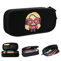 Cartoon Harries Movie P-Potters Magic World Pencil Case Pencilcases Pen Holder for Student Large Storage Bag Gifts Stationery