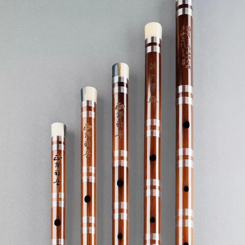 Bamboo Flute Chinese Traditional Transverse Flutes Adult Professional Performance Flute Ethnic Handmade Wind Musical Instruments