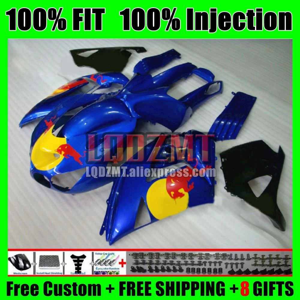 OEM Body For KAWASAKI NINJA ZX14R ZX-14R 12 13 14 15 16 Blue yellow 17 71No.25 ZX 14 14R 2012 2013 2014 2015 2016 2017 Fairing