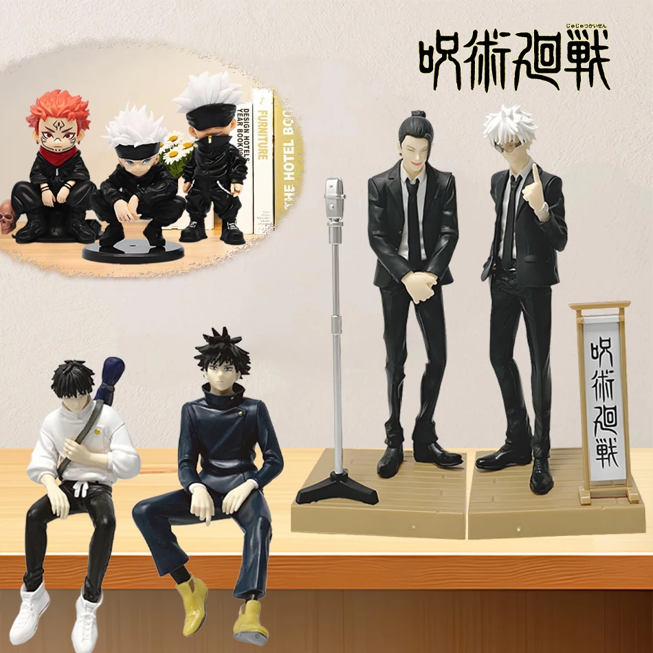 ساتورو جوجو عمل الشكل Jujutsu Kaisen أنيمي الشكل 3 نمط سيد لعنة Sukuna تمثال جمع نموذج ألعاب الدمى