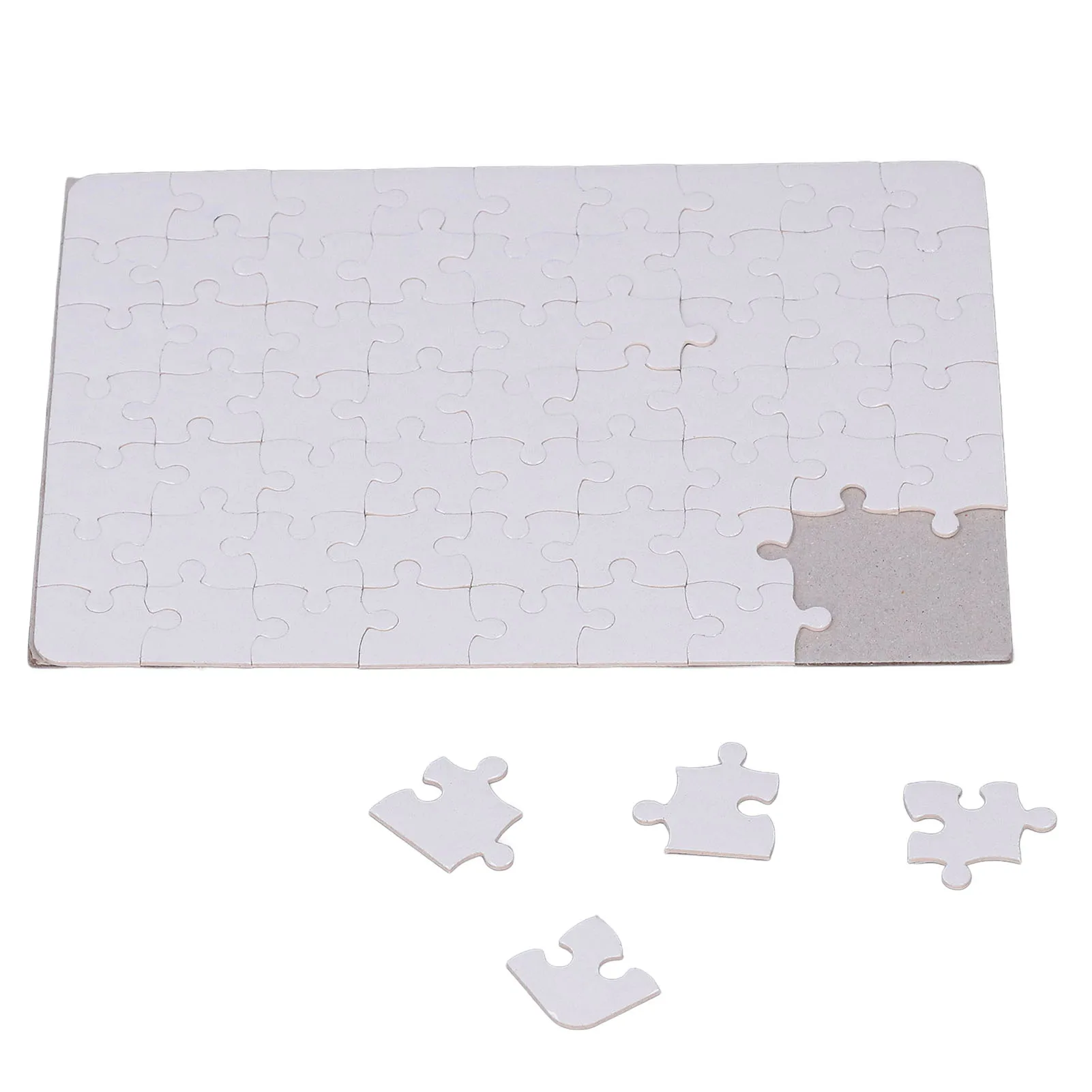 6 مجموعة الألغاز الفارغة 13x18 سنتيمتر الأبيض الجمعية DIY بها بنفسك التسامي الفراغات الألغاز للحياة صور التسامي الفراغات الألغاز