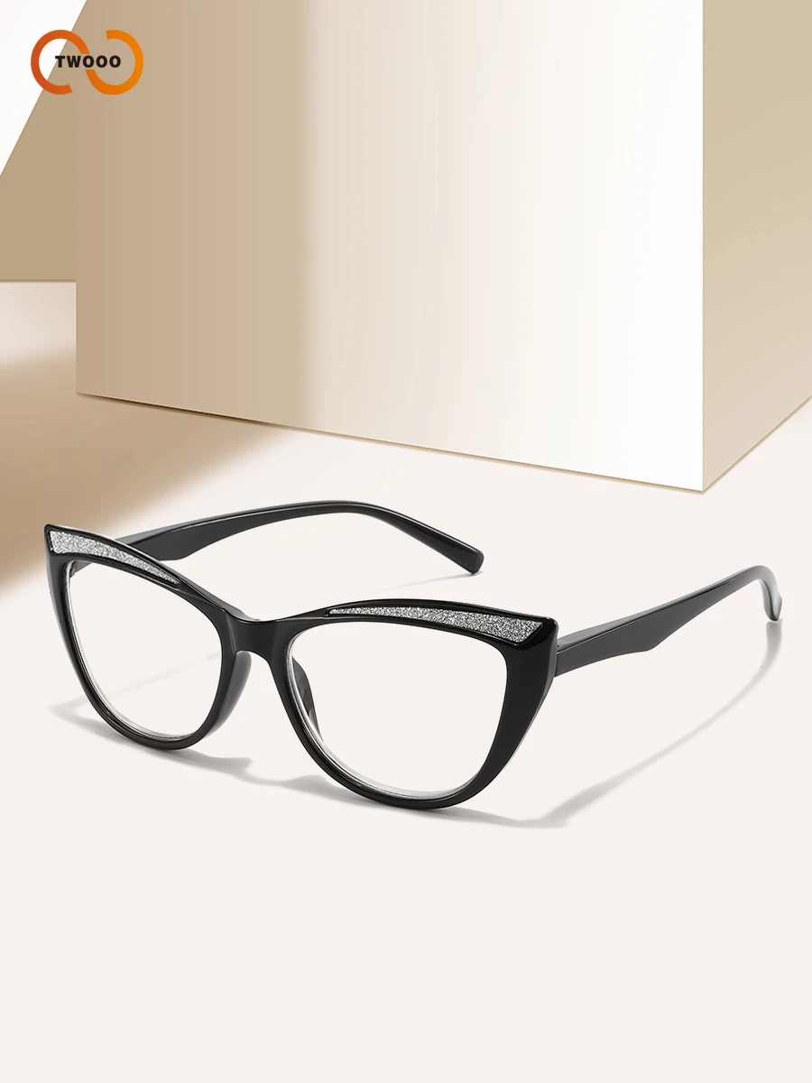 3 قطع نظارات قراءة عين القطة للنساء، مجموعة متعددة الألوان، مفصلات زنبركية، تتراوح التكبير من +1.00 إلى +3.50