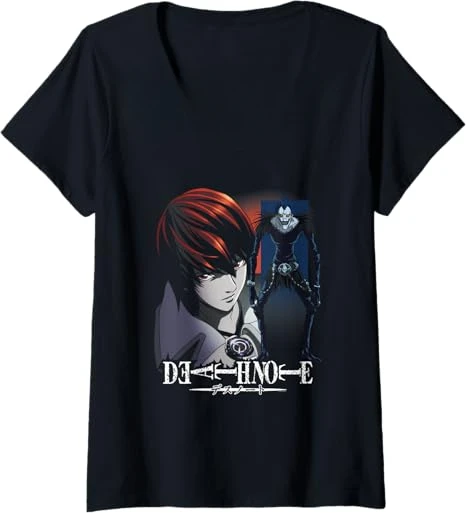 

Death Note Light & Ryuk with Logo T-Shirt