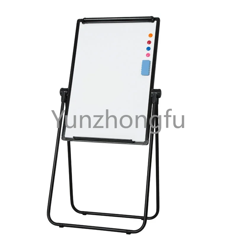 Office and School Adjustable Whiteboard Dry Erase Boards Magnetic Flip Chart Folding Board with Stand