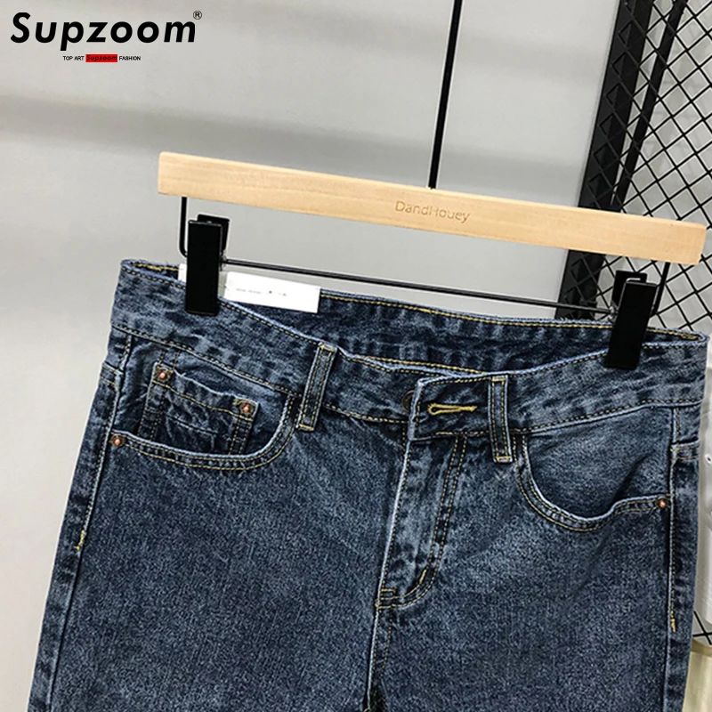 Supzoom 2023 New Arrival Hot Sale Top Fashion Printing Summer Zipper Fly Stonewashed Casual Cotton Jeans Shorts Men