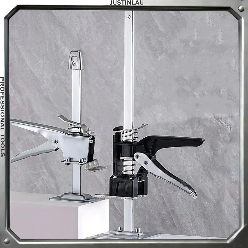 1Pcs 캐비닛 보드 리프터 노동 절약 암 잭 엘리베이터 도구 타일 높이 조절기 핸드 리프팅 도구 도어 패널 마른 벽에서 나온 리프팅