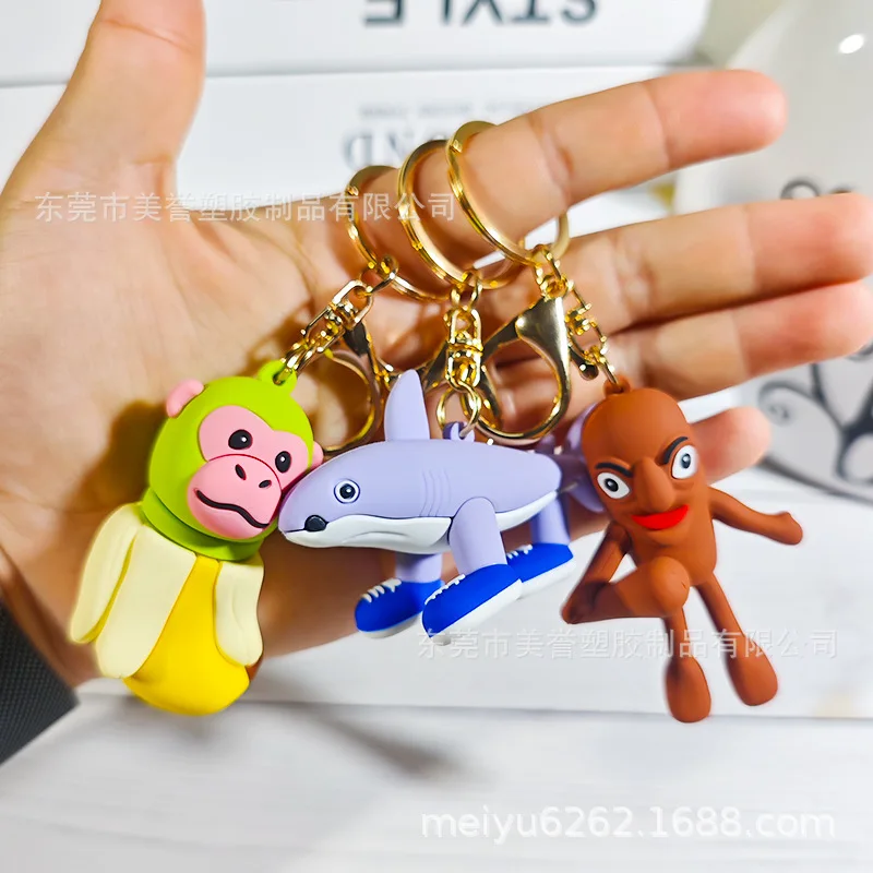 Cartoon button Shark Running Shoes Pendant Accessories