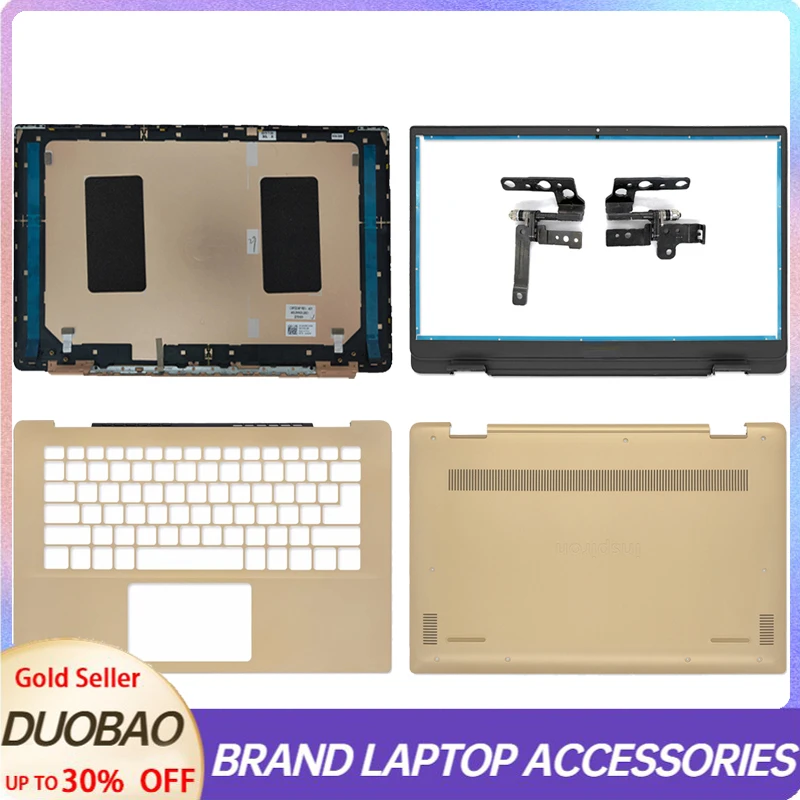 

NEW Laptop LCD Back Cover For DELL Inspiron 14 5490 5498 Series Front Bezel Palmrest Upper Case Bottom Case Hinges A B C D Shell