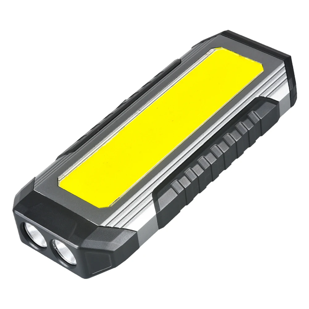 LED COB Flashlight Multifunctional with Magnet Emergency Flashlight TYPE-C Charging Working Repair Light for Outdoor Accessories