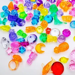 20-100 Mixed Cute Plastic Crystal Tabletop Games for Kids Birthday Party Baby Shower Kindergarten Party Gift Decoration Gift Bag