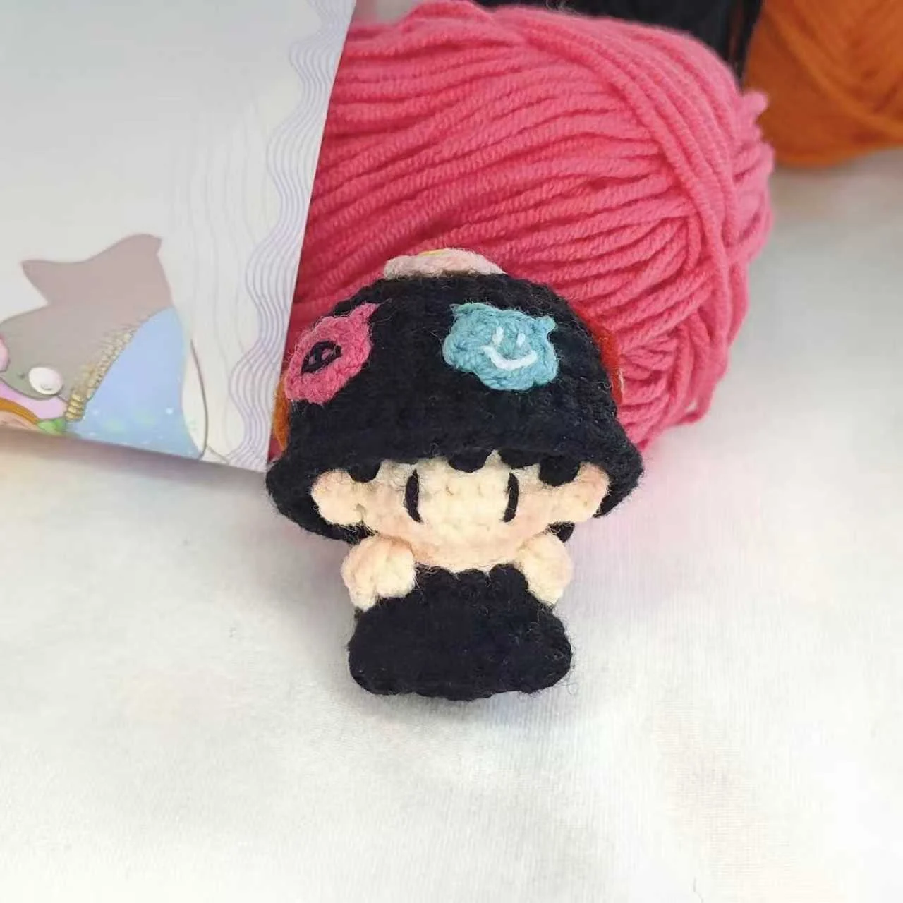 kit-de-material-diy-de-fio-de-algodao-para-croche-artesanal-pingente-de-chaveiro-agulha-de-croche-presente-para-acessorios