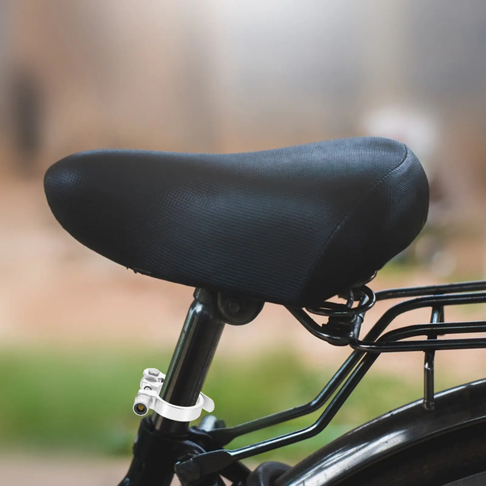 2 Abrazaderas de Sillín de Aleación de Aluminio de Alta Resistencia con Bloqueo de Liberación Rápida para Bicicletas de Carretera y Piñón Fijo 304 308 309 316 318mm Ajuste Instantáneo