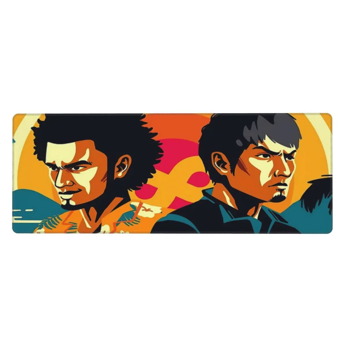 Coussinets de clavier en caoutchouc Like A Dragon, image de couverture