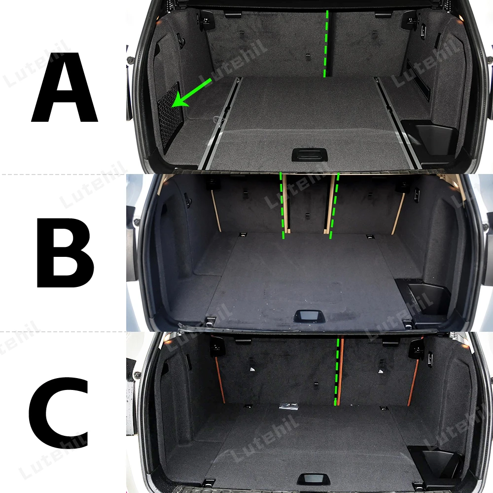 For BMW X3 F25 2011-2017 16 15 14 13 12 Auto Full Coverage Trunk Mat Car Protective Pad Cargo Liner Interior Accessories