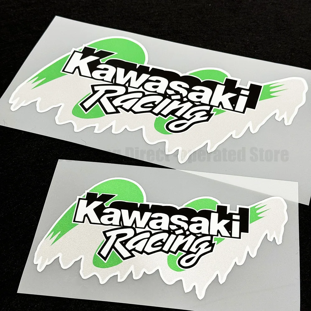 

Motorcycle Stickers for Kawasaki Racing Reflective and Waterproof Modification Parts Helmet Decals