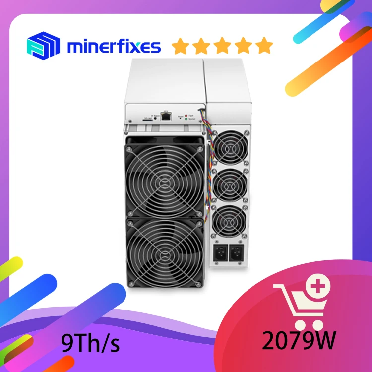 Antminer HS3 9TH/s 8.55Th/s 2079W Handshake HNS Miner Blockchain Server Asic Miner HNS Mining con alimentatore rispetto a Goldshell HS LITE