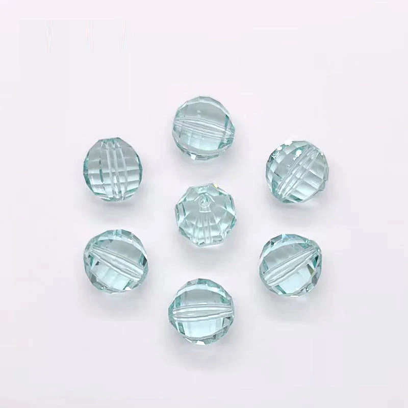 Strebell AAA 48 면 라운드 볼, 8mm 면 크리스탈 유리, 느슨한 스페이서 비드 로트, 쥬얼리 제작, DIY 공예품
