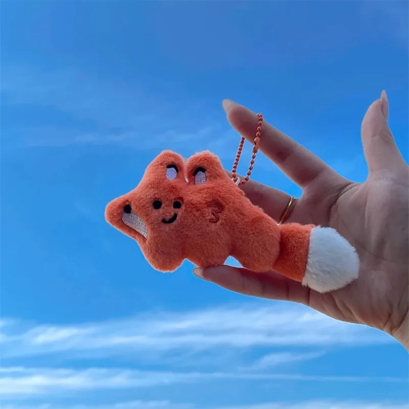 Mini porte-clés en peluche, jouets animaux, poupée en peluche douce, pendentif, décoration de sac à dos en peluche, breloques de sac de dessin animé, cadeau pour enfants