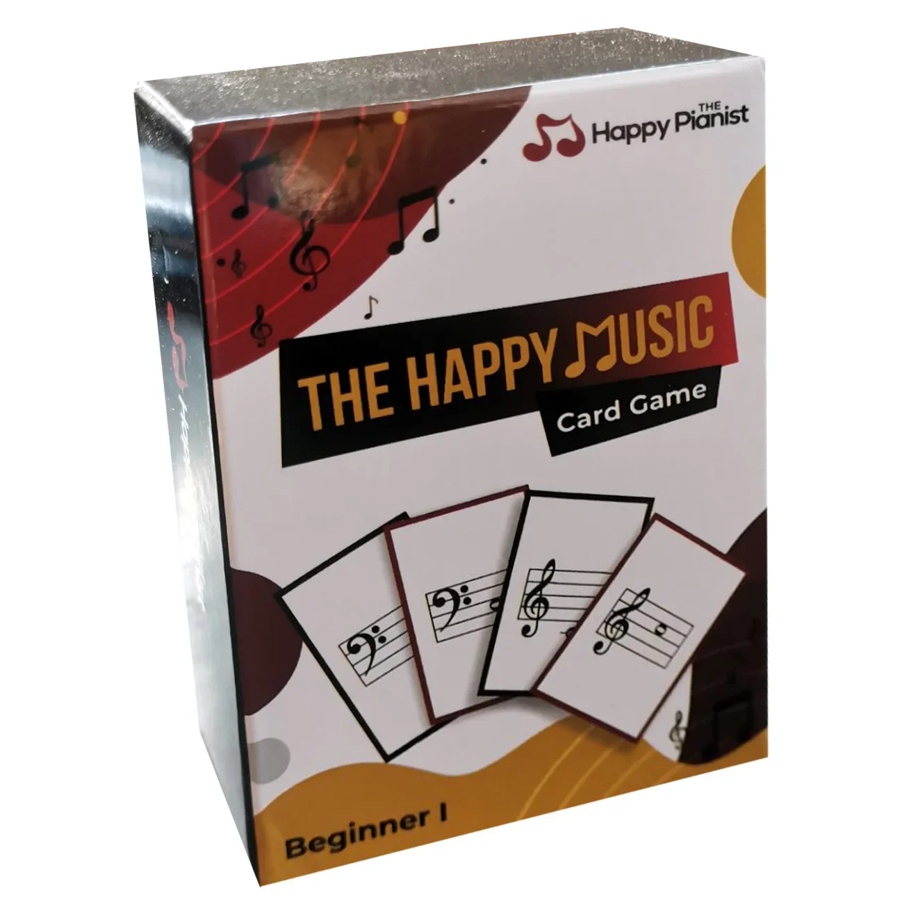 300g Copper Version Paper Material Music Note Card Teaching Aid Learning Tool Card For Music Education Practice