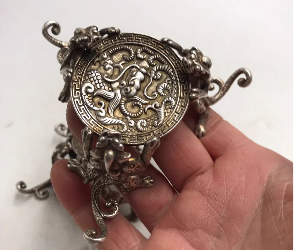 

Chinese study decoration cover with saucer