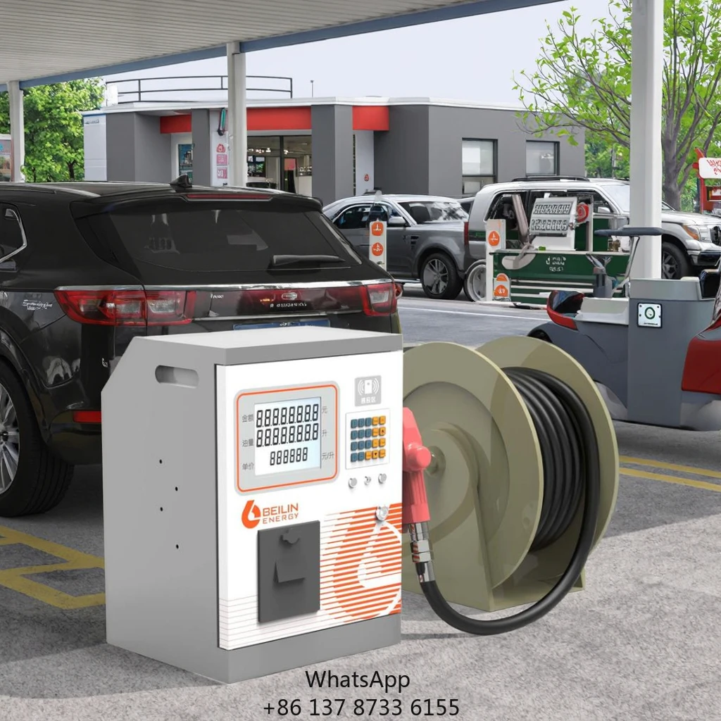 Top Sale Mini Electronic Fuel Dispenser Service Equipment For Petrol Stations Vehicle Refueling Machine