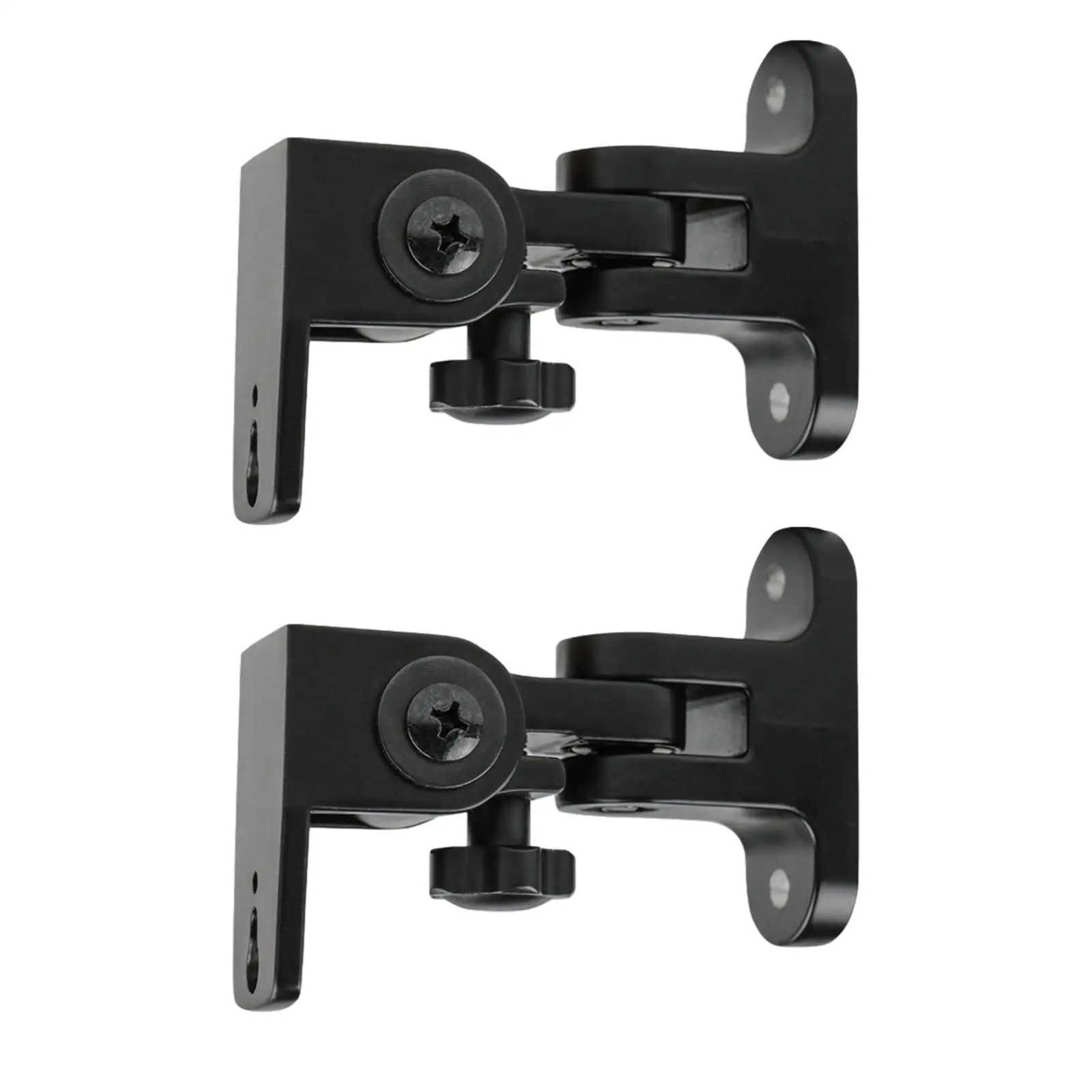 2Pcs Speaker Holder Professional Wall Mounted for Study Room Office Bedroom