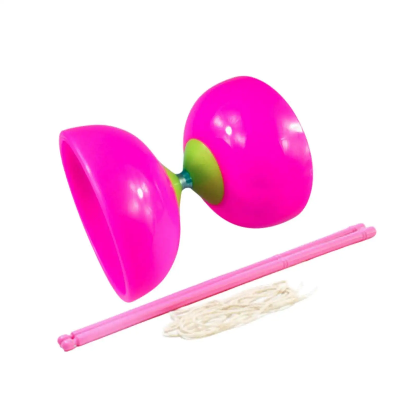 Diabolo Chinese Yoyo Set Multipurpose Practical Skill Toy Yo-yos Juggling Toy for Elderly Beginners Children Adults Garden