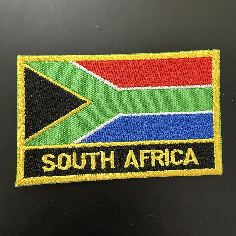 جنوب أفريقيا العلم التطريز بقع الحديد على المنشار على بقع نقل تطبيقات الخياطة للملابس في المنزل والحديقة