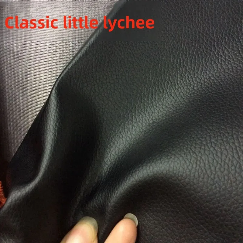 Image of 0,5 mm Lychee-gemustertes PVC-Kunstleder für DIY-Näharbeiten, Stuhl-, Auto- und Sofakissen, Ledermaterial als Meterware